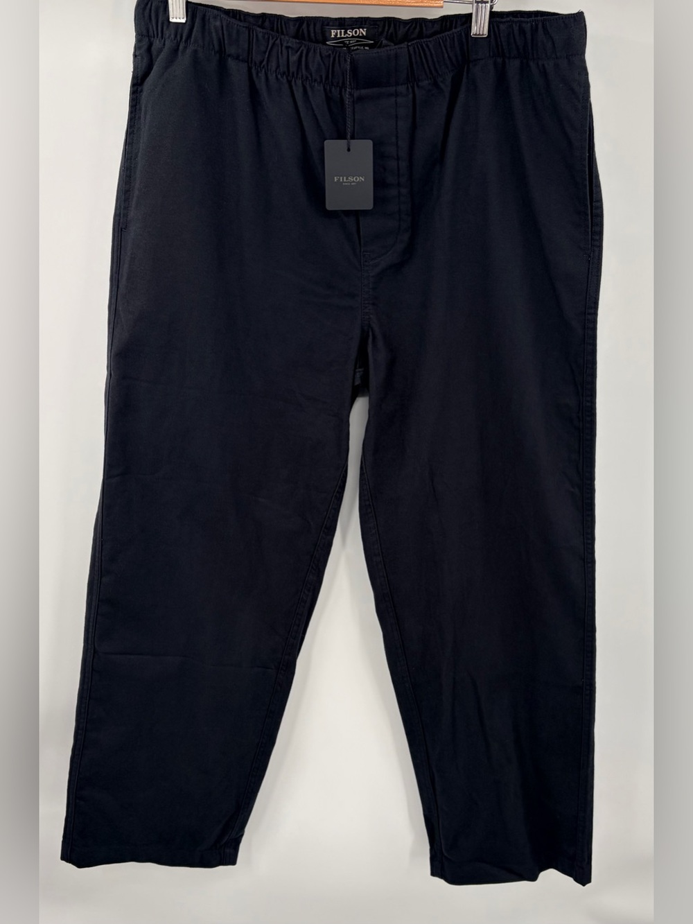 Filson CC Alaskan guide lounge pant NWT men’s L deep navy flannel relaxed fit